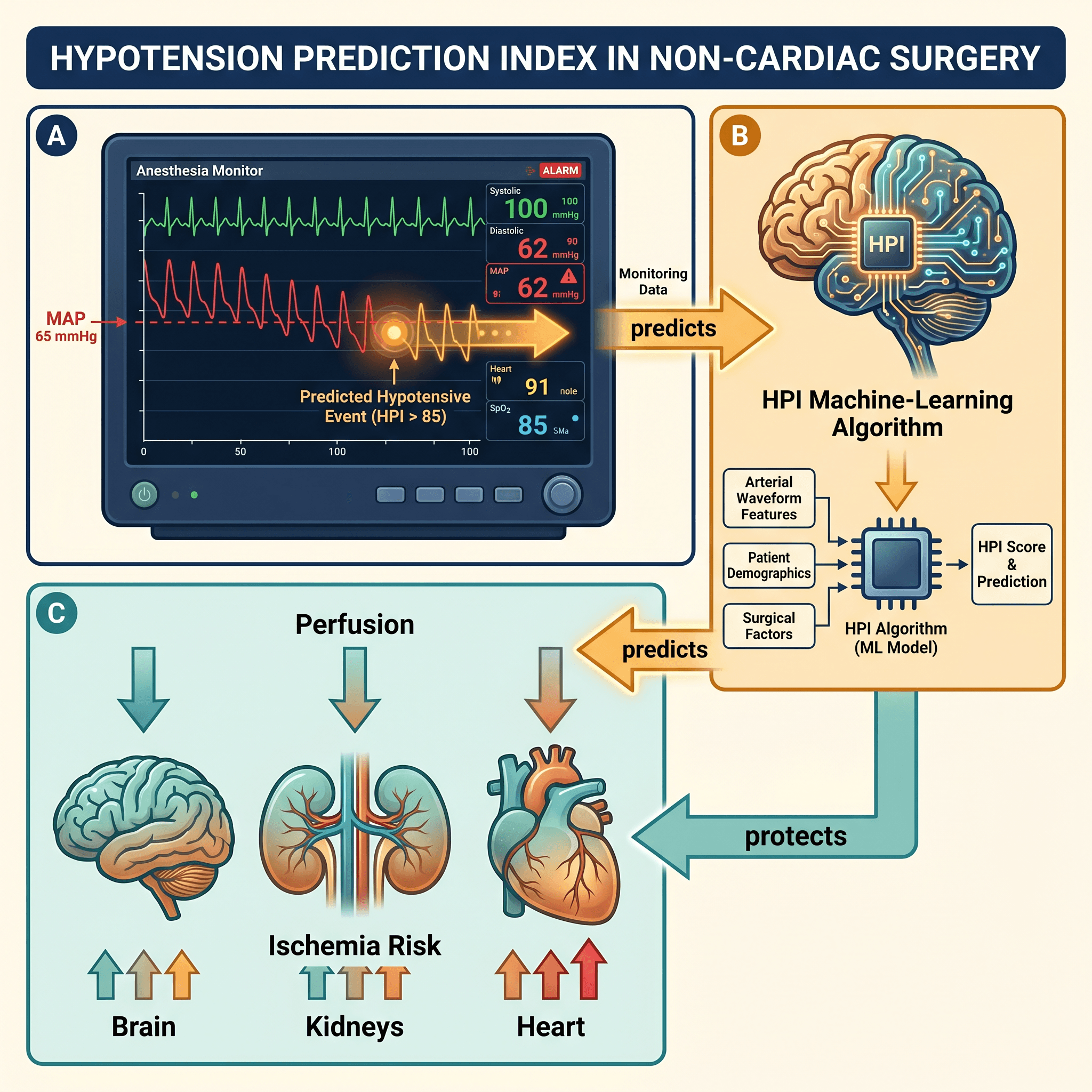 Hypotension prediction index in non-cardiac surgery